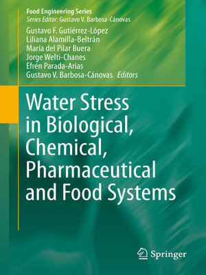 cover image of Water Stress in Biological, Chemical, Pharmaceutical and Food Systems